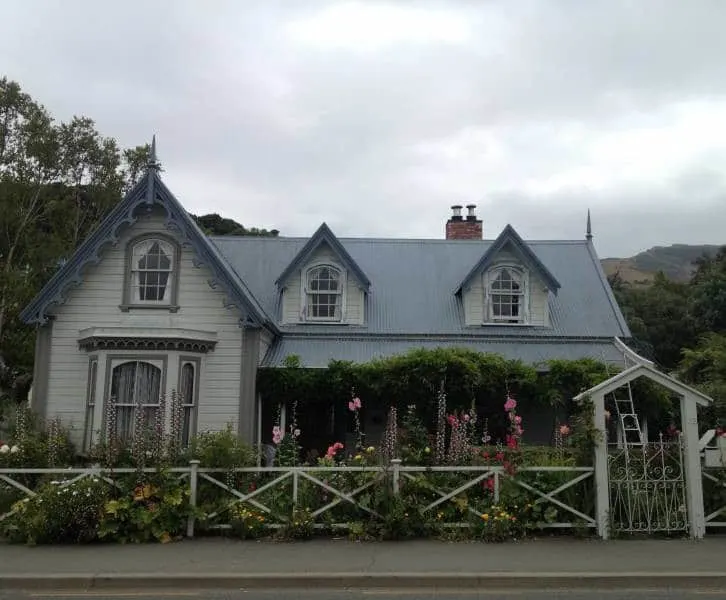 Colonial house in Akaroa NZ