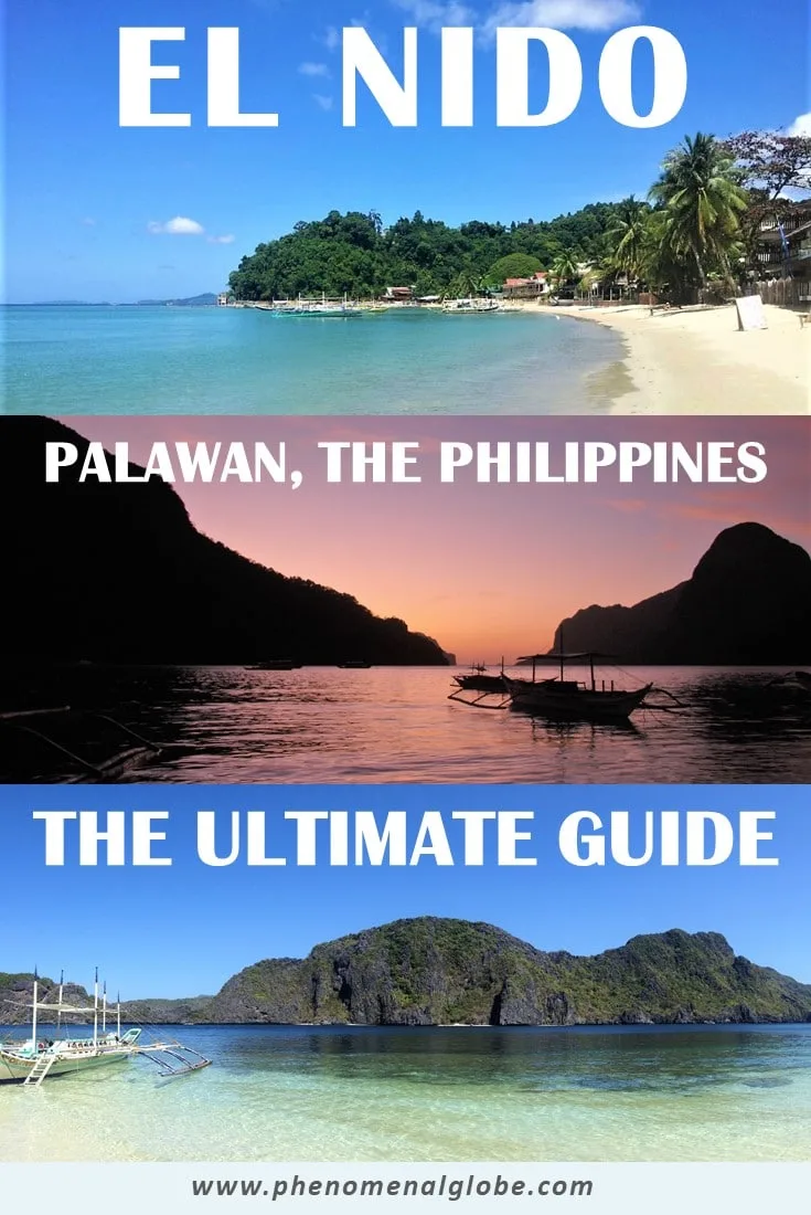 Planning a trip to El Nido? This ultimate travel guide to El Nido includes all the information you need about this tropical paradise on the island Palawan in the Philippines to plan your El Nido trip. How to get there, the best things to do in El Nido and where to stay. #Philippines #ElNido #Palawan