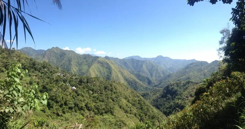 View hiking Banaue
