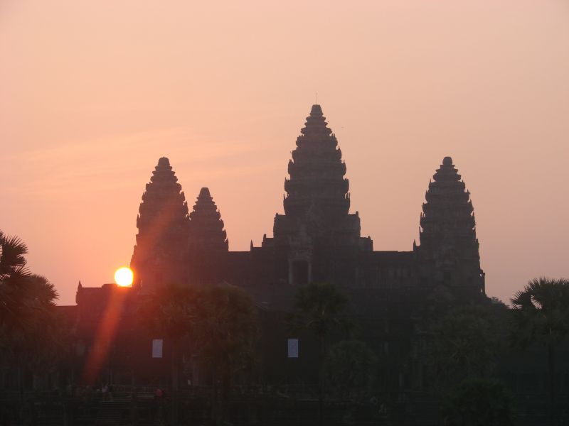 Angkor Wat at sunrise Angkor Wat travel guide