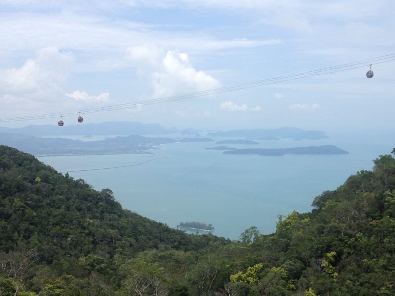 Fun fact: the Langkawi Cable Carhad been added to Malaysia Book of Records for 'The Longest Free Span Mono-Cable'