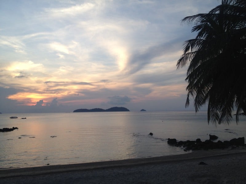 Sunset on Tioman Island