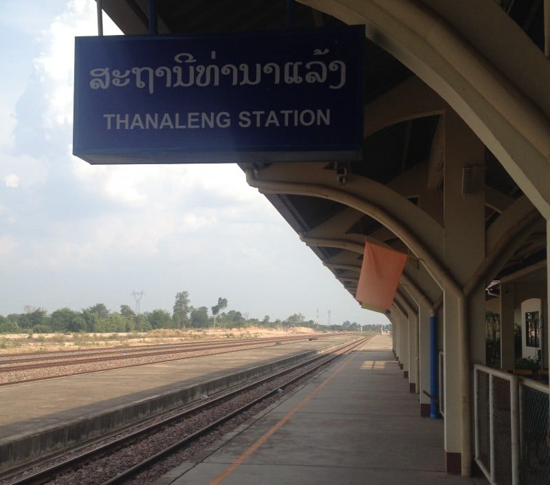 Thanaleng Train Station Laos Vientiane