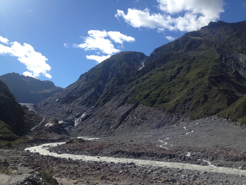 Hike to Franz Josef Glacier New Zealand