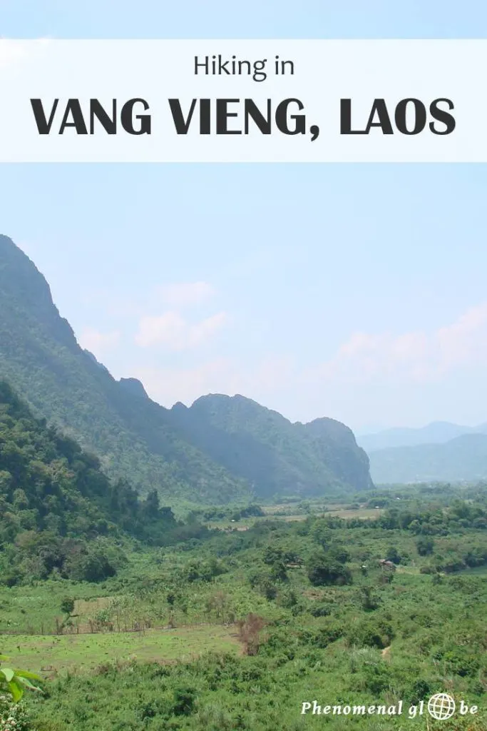 Vang Vieng is famous for it's bars and tubing but why don't you go hiking instead! I hiked an amazing trail which went along impressive limestone cliffs and through the dense green jungle, leading to a secret hidden waterfall... #VangVieng #Laos #hiking