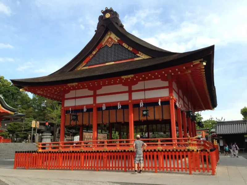 The vermilion Fushimi Inari Shrine is one of Kyoto highlights