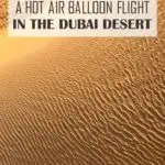 Making a hot air balloon flight had been on my bucket list for years & my dream came true in Dubai: floating over the desert was a truly magical experience! Check out pictures and a short movie to experience what it's like to fly over the desert.
