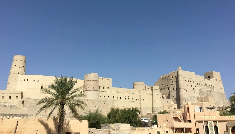 Bahla Fort UNESCO Heritage Site Oman Bahla town