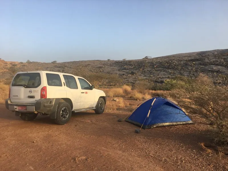 Campsites in Oman and where to find them
