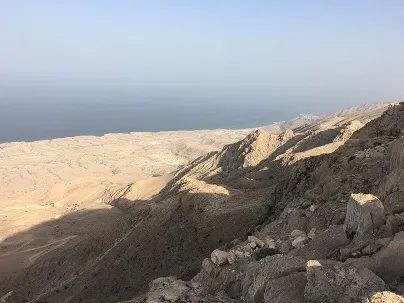 Eastern Hajar Mountains Oman coastal views of Finns