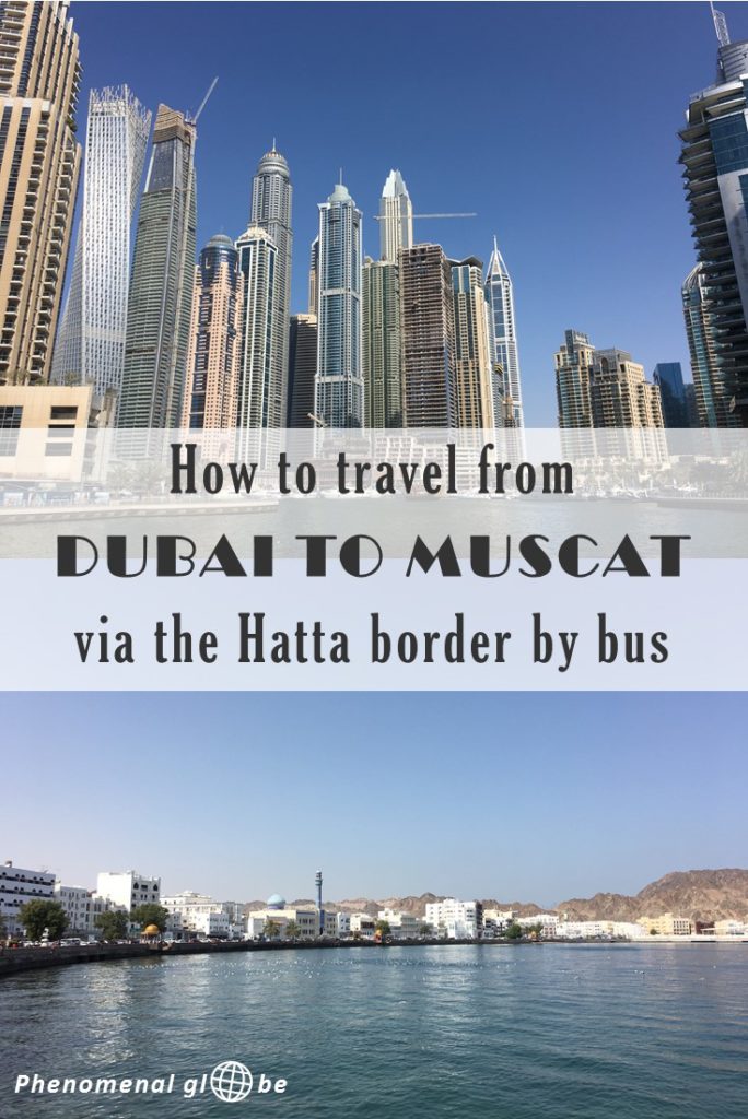 Everything you need to know about traveling from Dubai to Muscat via the Hatta border by bus. How to buy a ticket & what to expect at the U.A.E./Oman border