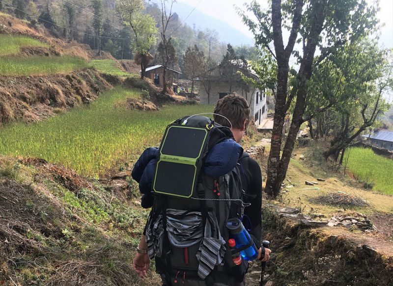 Do I need a solar charger when hiking the EBC trek in Nepal