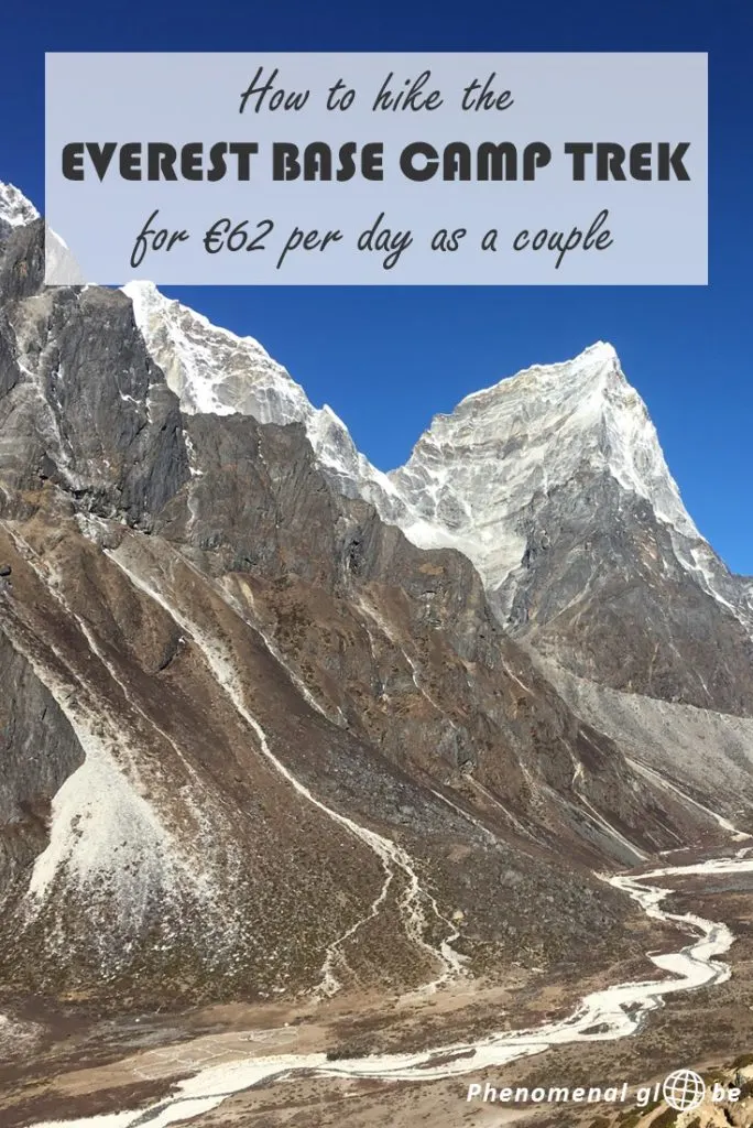 Detailed budget breakdown of the costs to hike the Everest Base Camp trek (expenses for accommodation, transport, food, official documents and hiking gear). Plus some solid advice how to safe money on the EBC trail! #Nepal #EBC #Hiking
