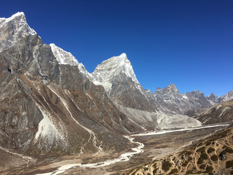 Hiking the Everest Base Camp trek Nepal Jiri to EBC and Gokyo
