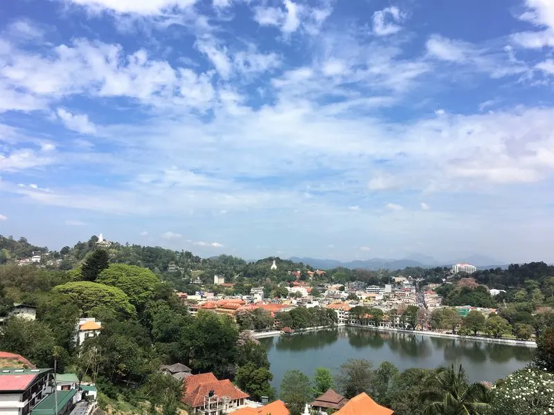 View over Kandy, Sri Lanka