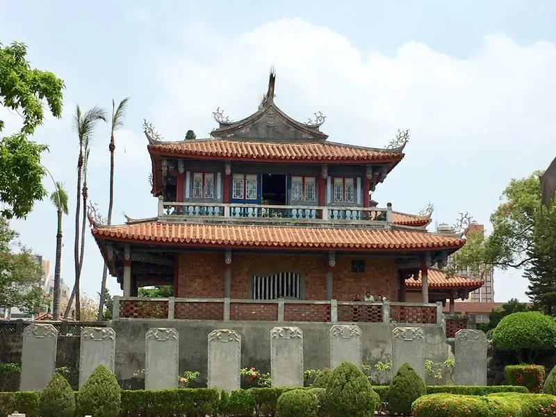 The Chihkan Tower is a historic site in Tainan