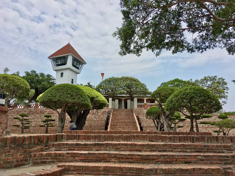 Fort Zeelandia is a historic sight to visit in Tainan