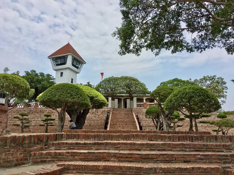 Fort Zeelandia is a historic sight to visit in Tainan