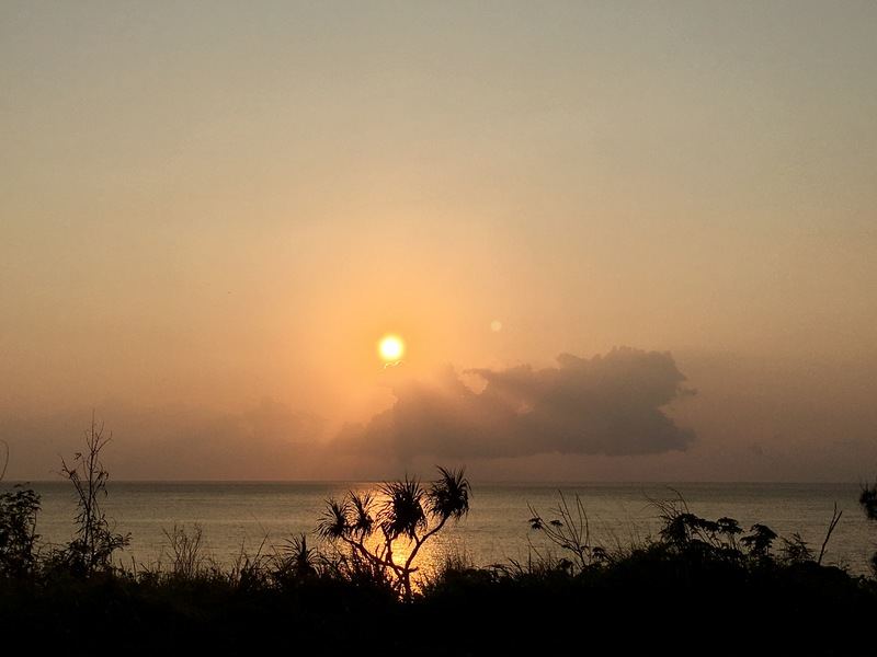 Sunset at the West coast of Kenting National Park