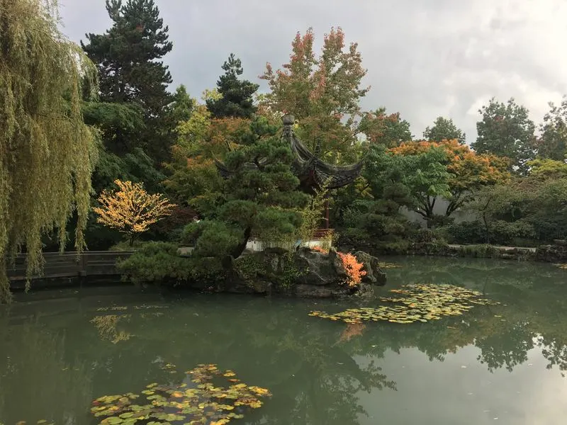 Dr. Sun Yat-Sen Park in Chinatown Vancouver