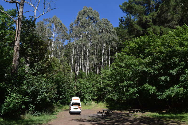 Free camp site Australia - Mount Franklin reserve