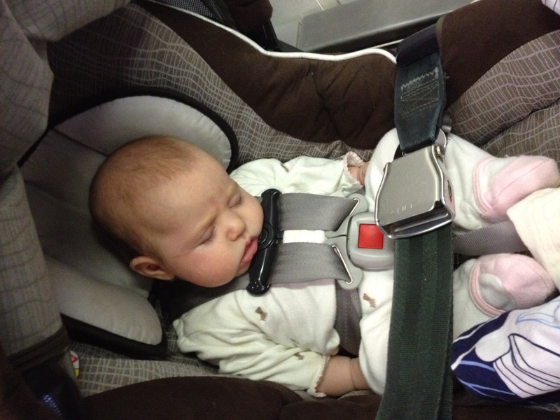 FAA approved car seats - baby travel packing list