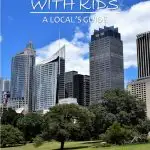 A local's guide to Sydney with kids! Read about the best places to visit with kids recommended by a local mum of two. Also included advice how to get around, where to stay and where to eat with your children. #Sydney #Australia #familytravel