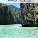 Travel the Philippines on a budget! Our Philippines daily budget was 2833php / €57 / $63 per day for us as a couple. Check out the post and infographic for more details (info about accommodation, transport, food, activities and more). #Philippines #travelbudget #SoutheastAsia