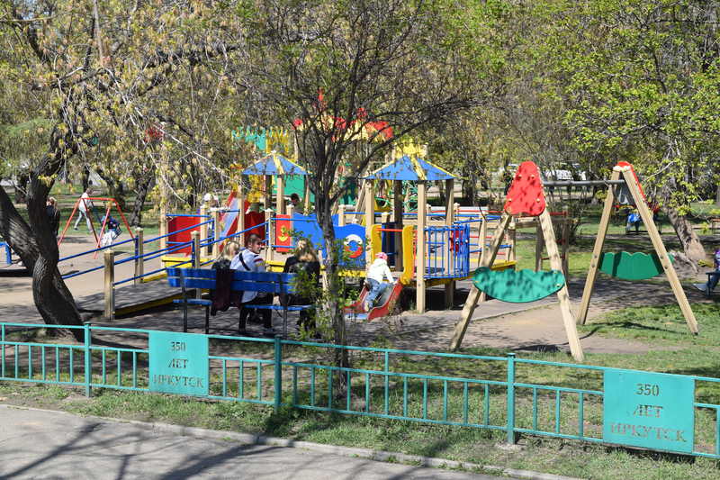 Childrens Playground in Irkutsk