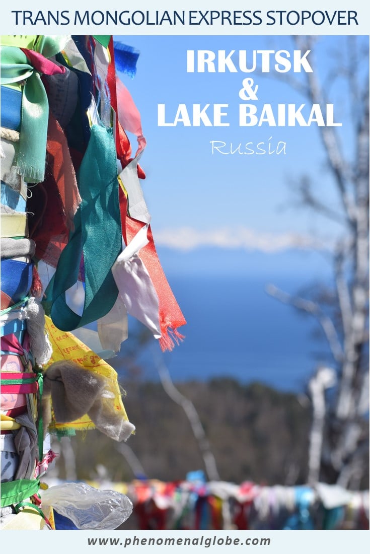 Traveling on the Trans-Siberian Express or Trans Mongolian Express? Be sure to stop in Irkutsk and visit Lake Baikal along the way! Check out this 2-day itinerary including a map with the best things to see and do in Irkutsk and around Lake Baikal. #Irkutsk #Baikal #Russia #TransSiberian