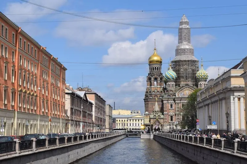 The Church of the Savior on the Spilled Blood in St. Petersburg