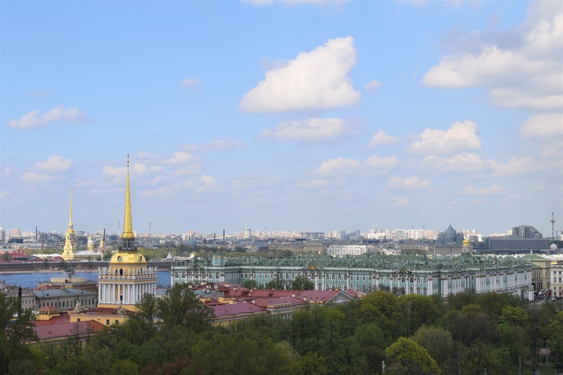 View from St. Isaac's Cathedral in St. Petersburg