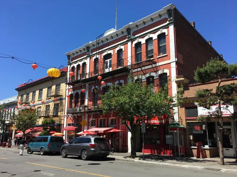 Historic building in Victoria Old Town