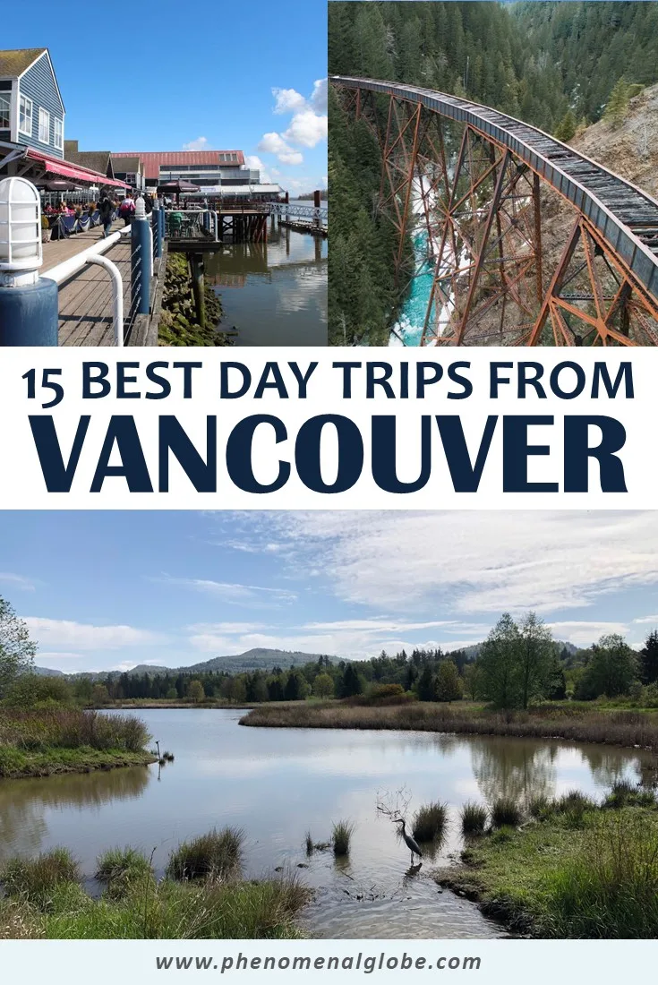 Click here to read about the best day trips from Vancouver! These epic Vancouver day trips can be visited in one day and easily reached from Vancouver by car or ferry. #Vancouver #Canada #BeautifulBC