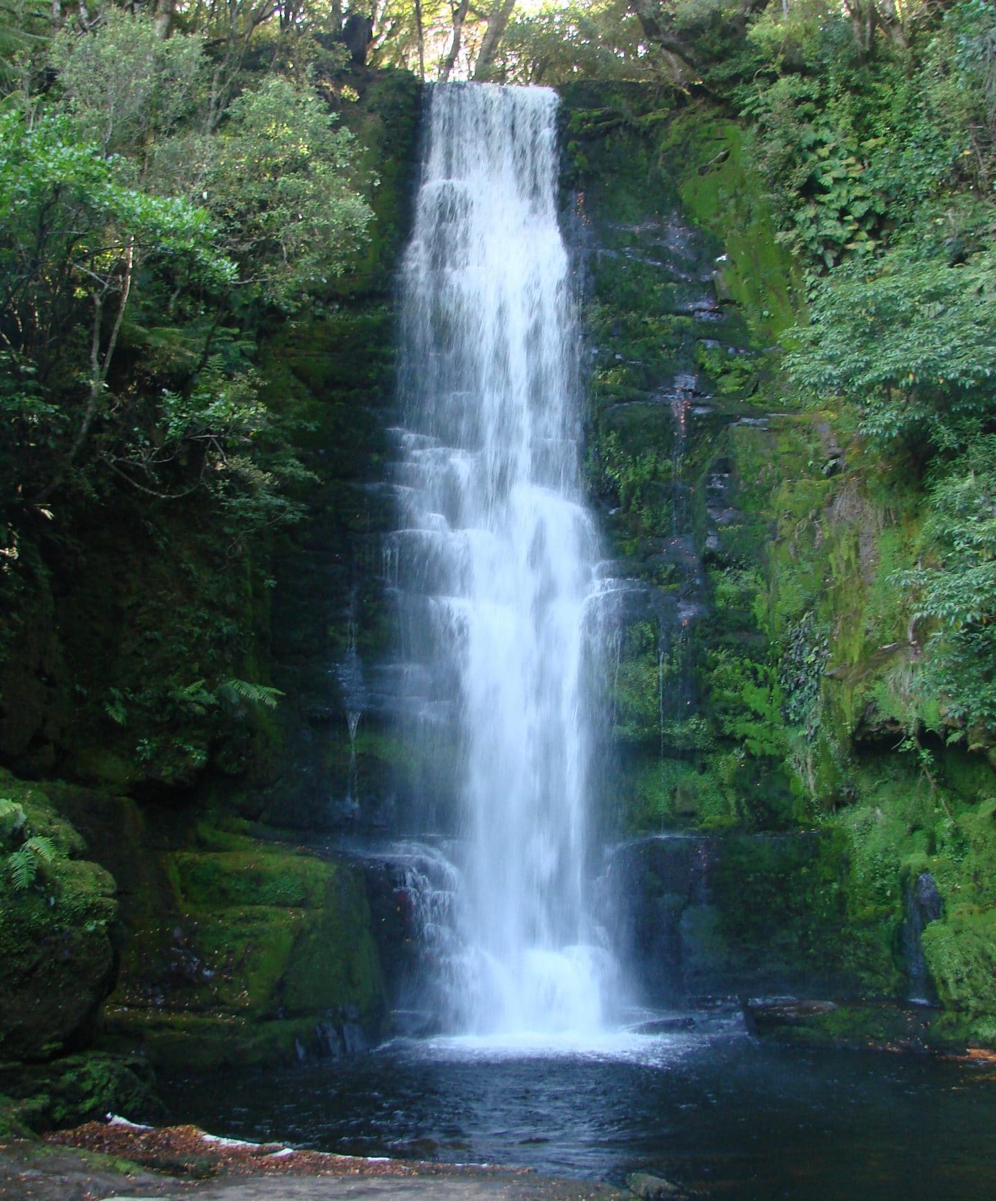 McLean Waterfall New Zealand South Island