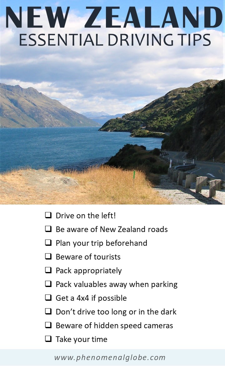 New Zealand Essential Driving Tips Checklist