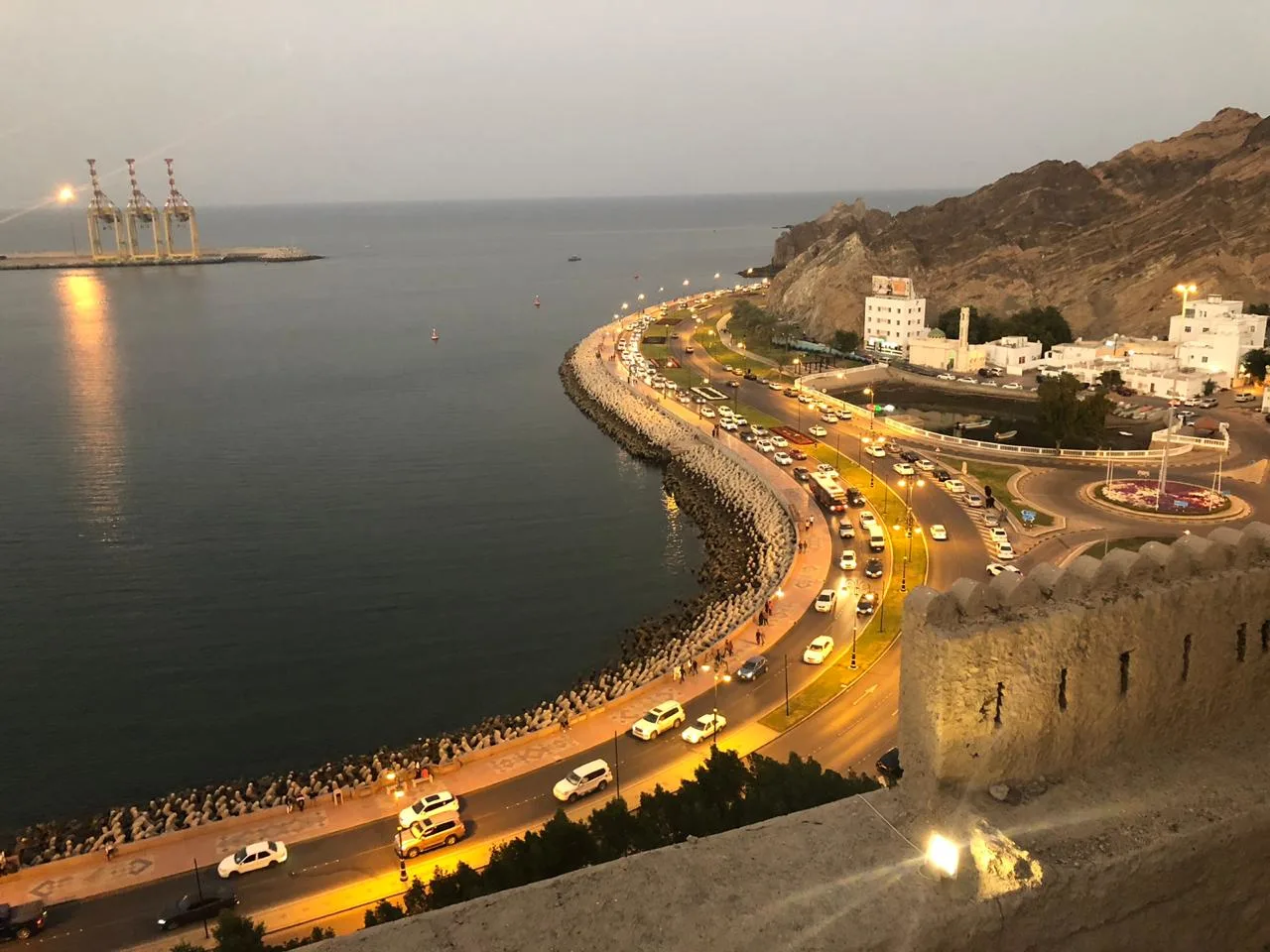 Hiking in Muttrah Muscat Oman