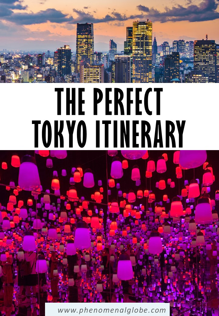 The perfect Tokyo 5 day itinerary including the best things to see in Tokyo, Tokyo travel tips, how to get around in Tokyo and where to stay! #Japan #Tokyo