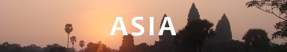 Asia travel destinations