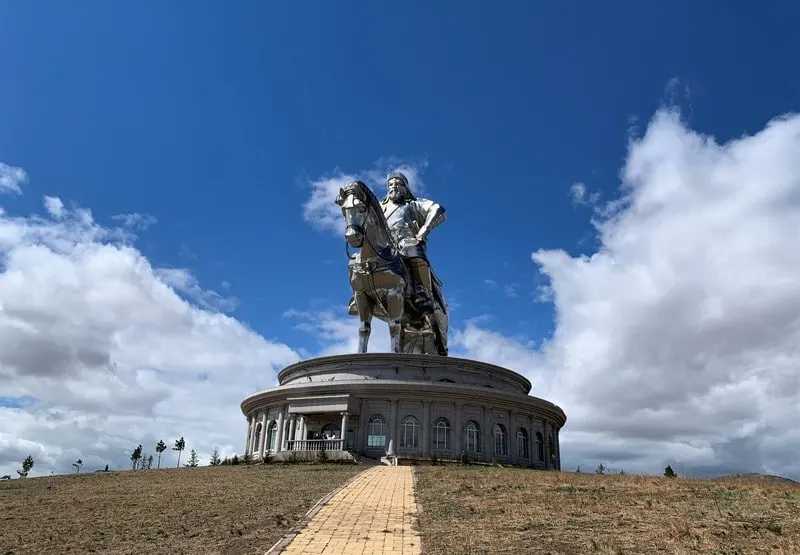 Genghis Khan statue Mongolia