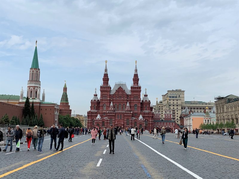 The Red Square Moscow Russia