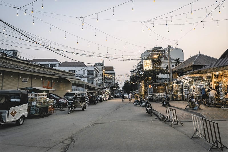 Siem Reap Town Cambodia