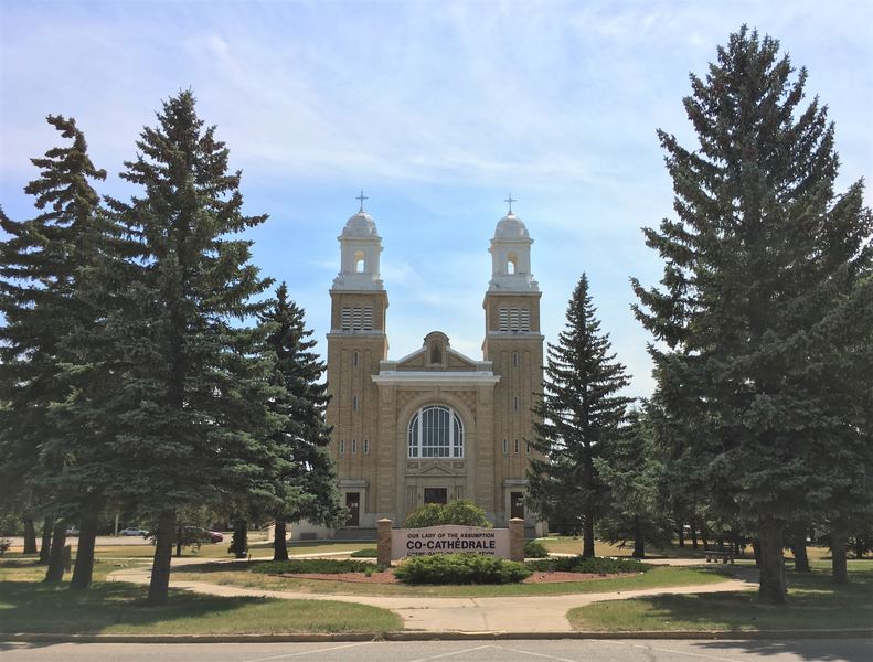 Our Lady of the Assumption Co-Cathedral in Gravelbourg