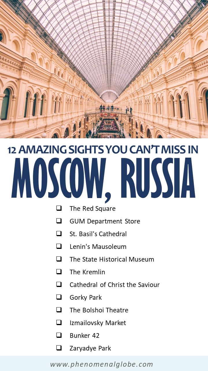 Planning a trip to Moscow? Click through to read about the best things to do in Moscow and practical information to plan your Moscow trip. #Moscow #Russia #CityTrip